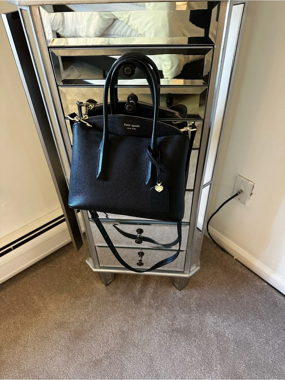 Kate Spade New York Margaux Small Leather Satchel